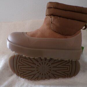UGG Classic Mini Mod Chestnut brown Slip On Boots 3M Thinsulate New Size 8m 9w
